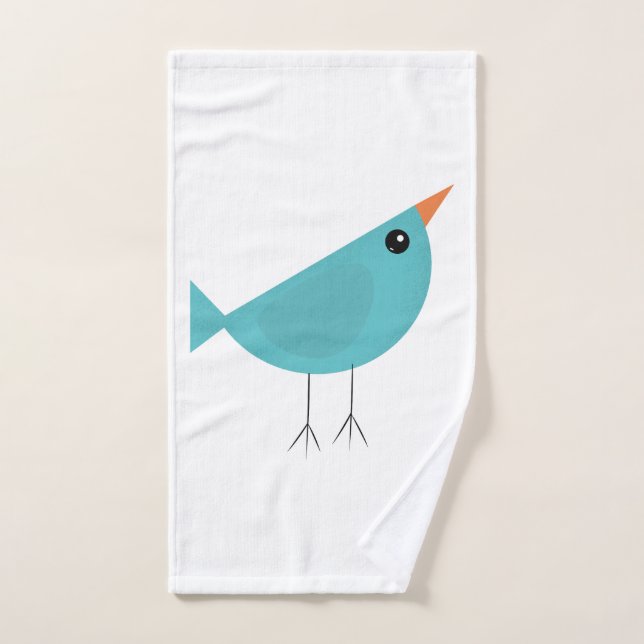 Birdy  hand towel  (Hand Towel)