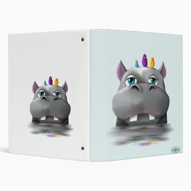 Birdy Hippo Binder (Background)