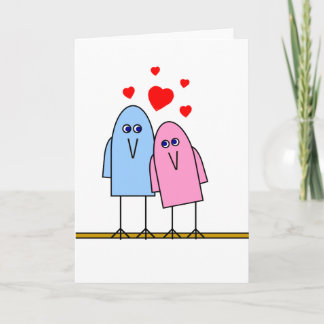 Birdy Love Holiday Card