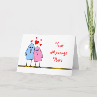 Birdy Love Holiday Card