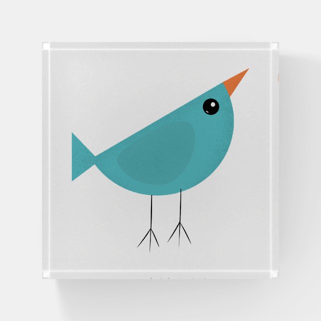 Birdy  paperweight (Front)