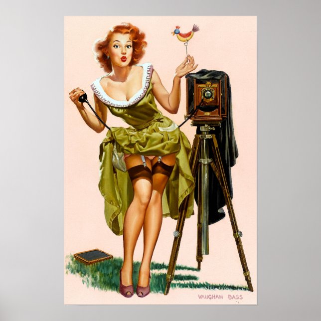 Birdy Pin Up Poster (Front)