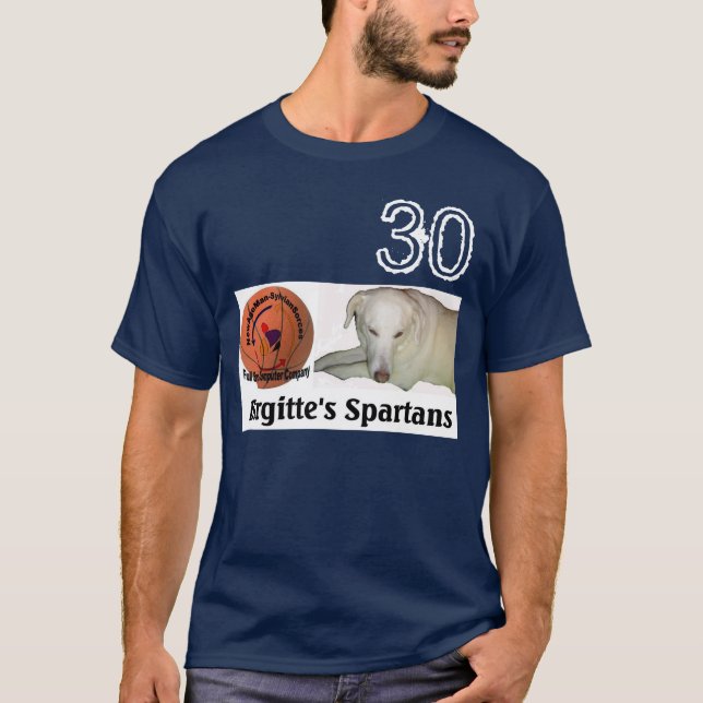 Birgitte's Spartans, 88 - Customized T-Shirt (Front)