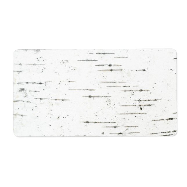 Birh bark label (Front)