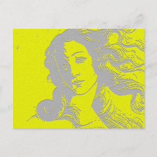 Birh of Venus Goddess Alternative Postcard