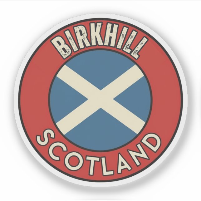 Birkhill, Scotland Sticker (Front)