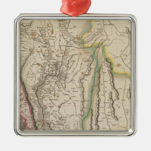 Birmah, Anam, Siam, Thailand Metal Ornament