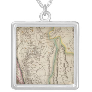 Birmah, Anam, Siam, Thailand Silver Plated Necklace