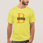 Birman Breed Monogram T-Shirt