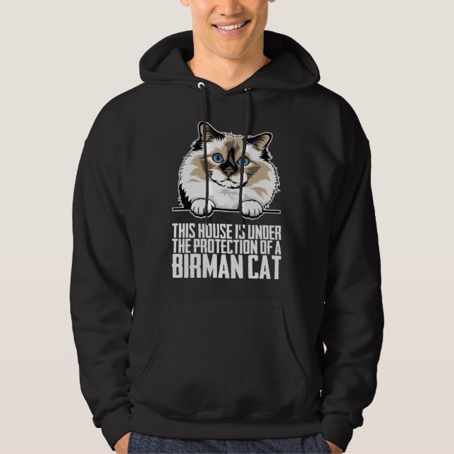Birman cat  Birman  Birman kitten Hoodie (Front)
