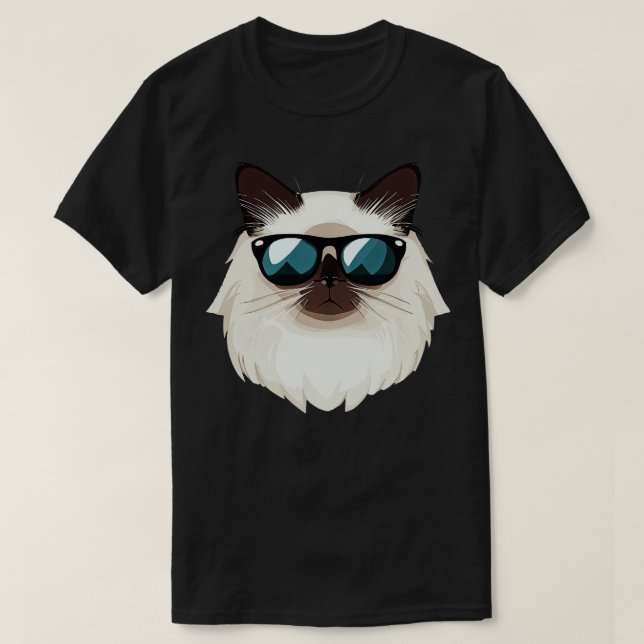 Birman cat T-Shirt (Design Front)