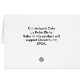 Birman Found, Christchurch Cards (Back Horizontal)