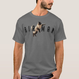 Birman Funny Cat Gift Retro Vintage Funny Cat T-Shirt
