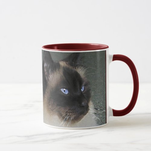 Birman Ragdoll Cat and Kitty Quote Mug