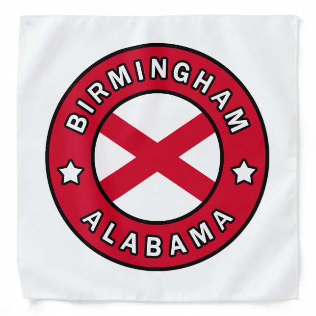 Birmingham Alabama Bandana (Front)