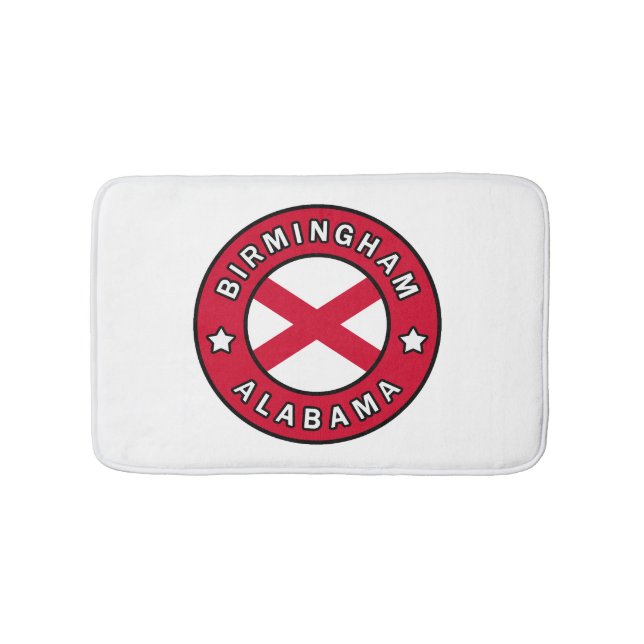 Birmingham Alabama Bath Mat (Front)