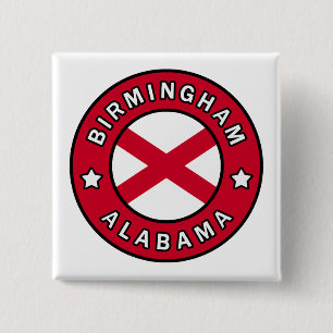 Birmingham Alabama Button