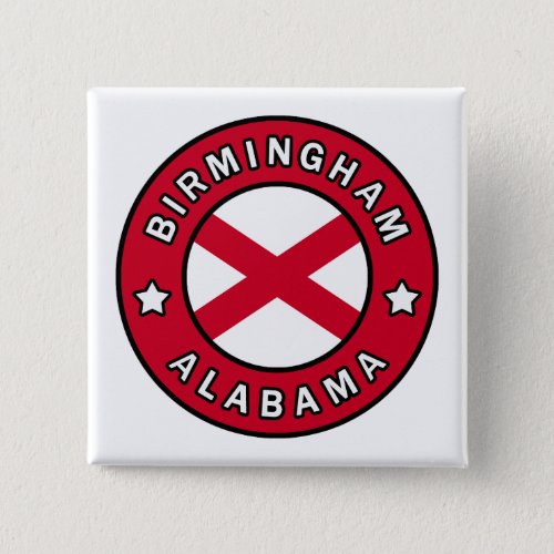 Birmingham Alabama Button