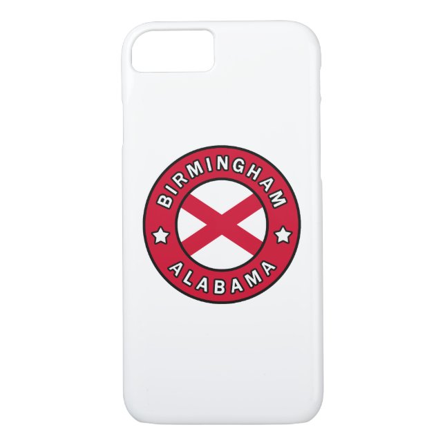 Birmingham Alabama Case-Mate iPhone Case (Back)