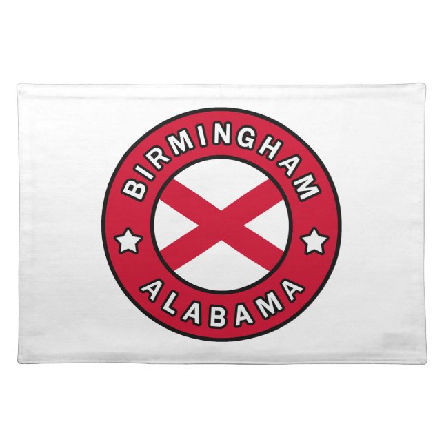 Birmingham Alabama Cloth Placemat (Front)