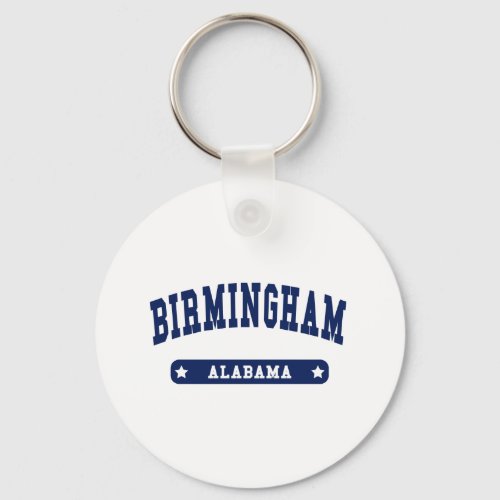 Birmingham Alabama College Style t shirts Keychain