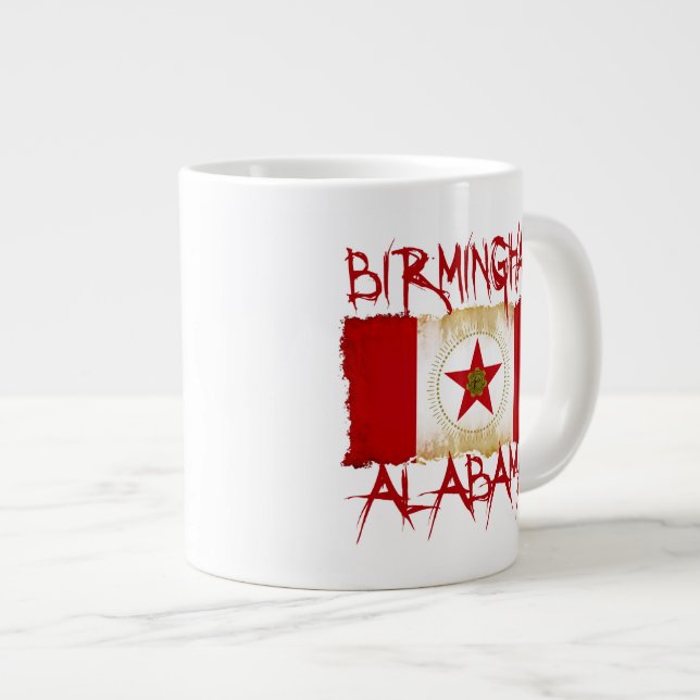 Birmingham, Alabama Giant Coffee Mug (Front Right)