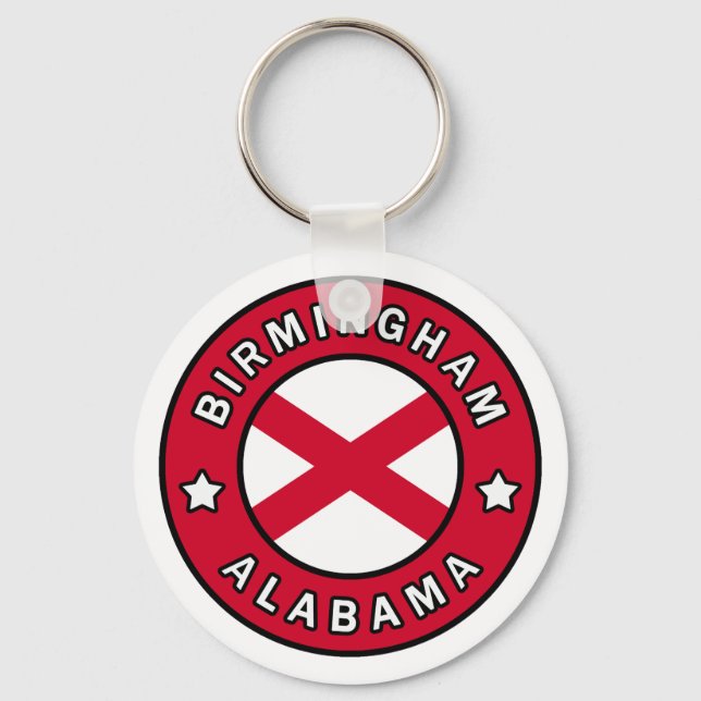 Birmingham Alabama Keychain (Front)