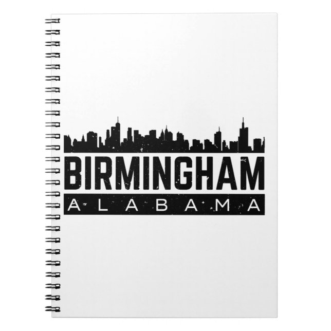 Birmingham Alabama Notebook (Front)
