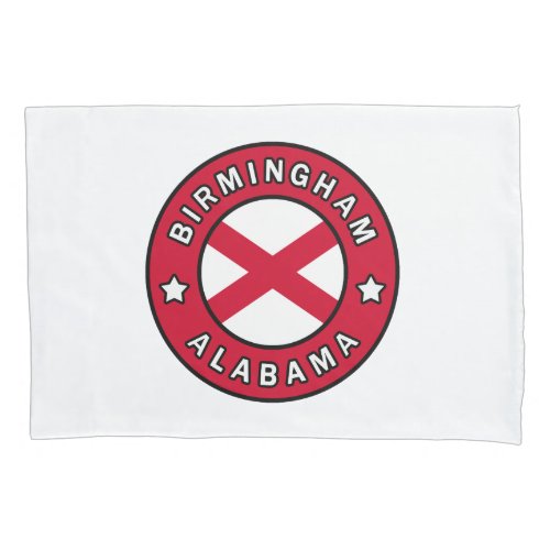 Birmingham Alabama Pillow Case