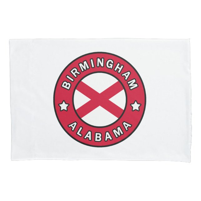 Birmingham Alabama Pillow Case (Front)