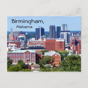 Birmingham  Alabama Postcard by ImpressImages at Zazzle