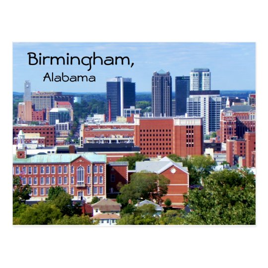 Birmingham, Alabama Postcard | Zazzle.com