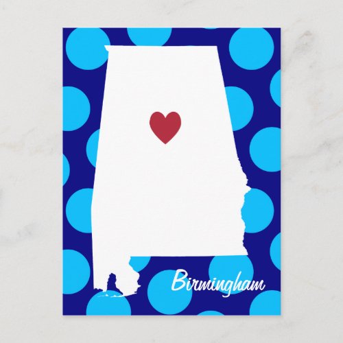 Birmingham Alabama Postcard