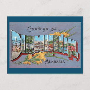 Birmingham Alabama Postcard