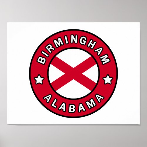 Birmingham Alabama Poster