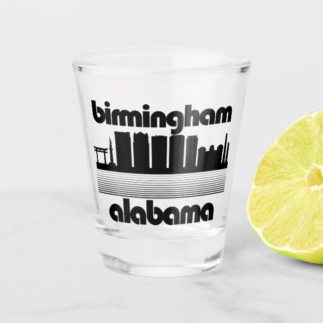 Birmingham,Alabama Shot Glass (Front)
