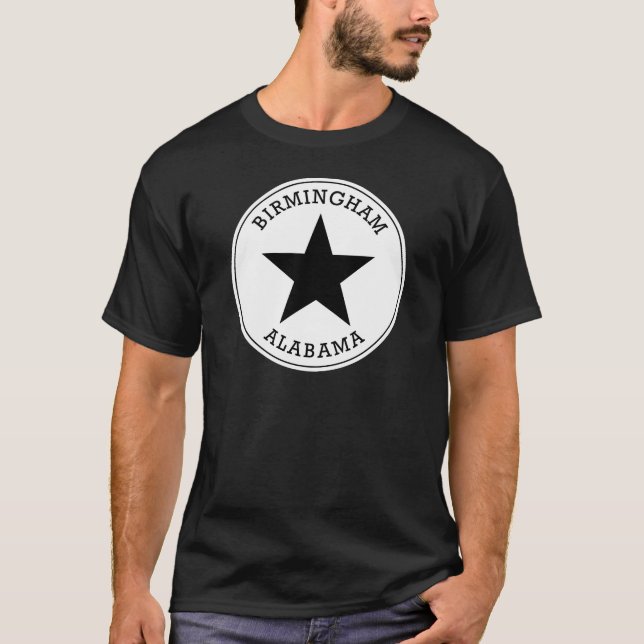 Birmingham Alabama T Shirt (Front)