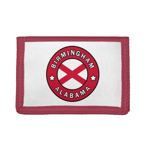 Birmingham Alabama Trifold Wallet