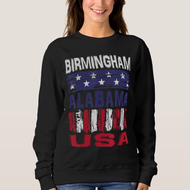 Birmingham Alabama Usa Sweatshirt (Front)