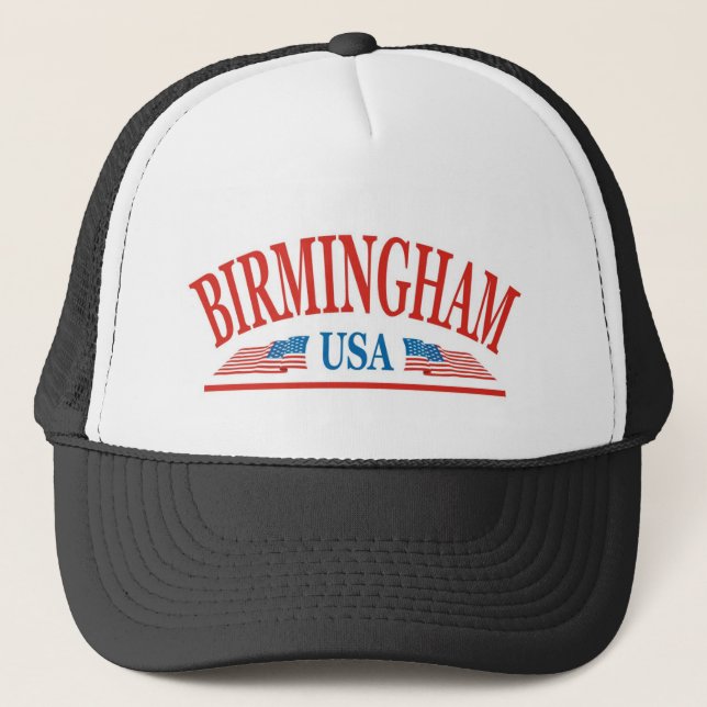 Birmingham Alabama USA Trucker Hat (Front)