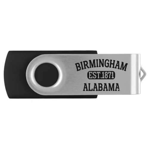 Birmingham Alabama Vintage Flash Drive