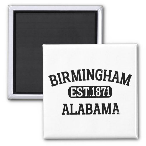 Birmingham Alabama Vintage Magnet