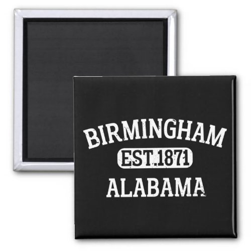 Birmingham Alabama Vintage Magnet