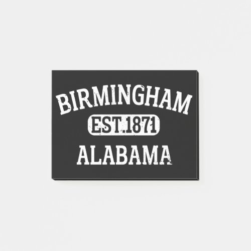 Birmingham Alabama Vintage Post_it Notes