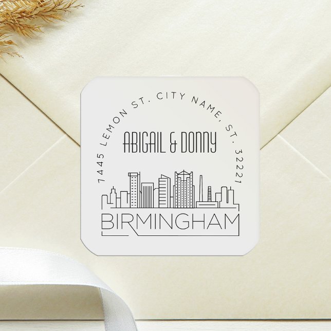 Birmingham, Alabama Wedding Envelope Seal (Creator Uploaded)