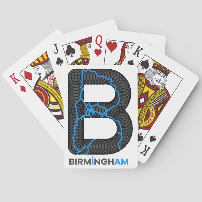 Birmingham Canals Playing Cards (Back)