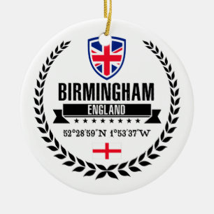 Birmingham Ceramic Ornament