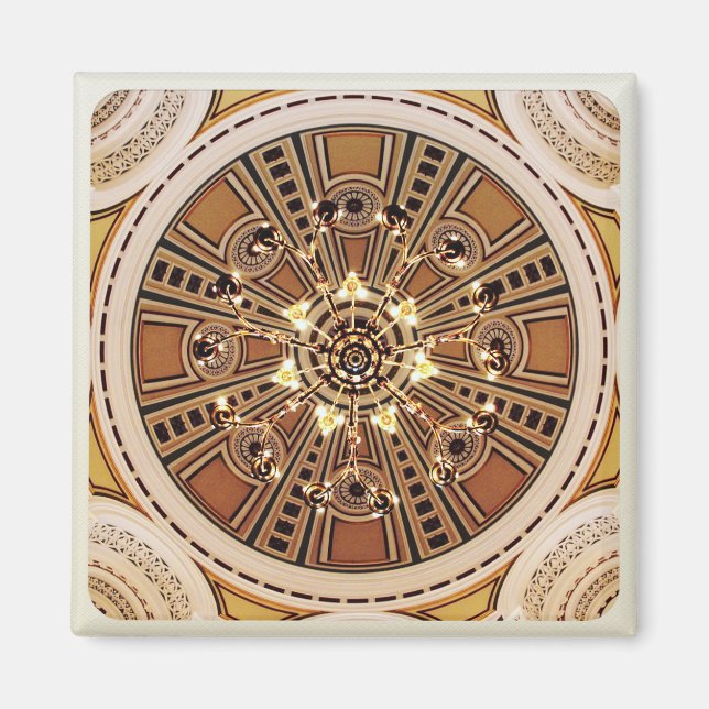 Birmingham City Council House Lights Magnet (Front)