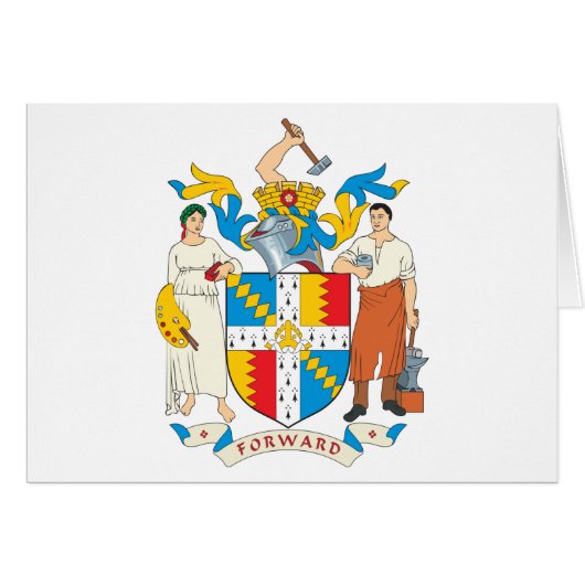 Birmingham Coat of Arms Cards (Front Horizontal)