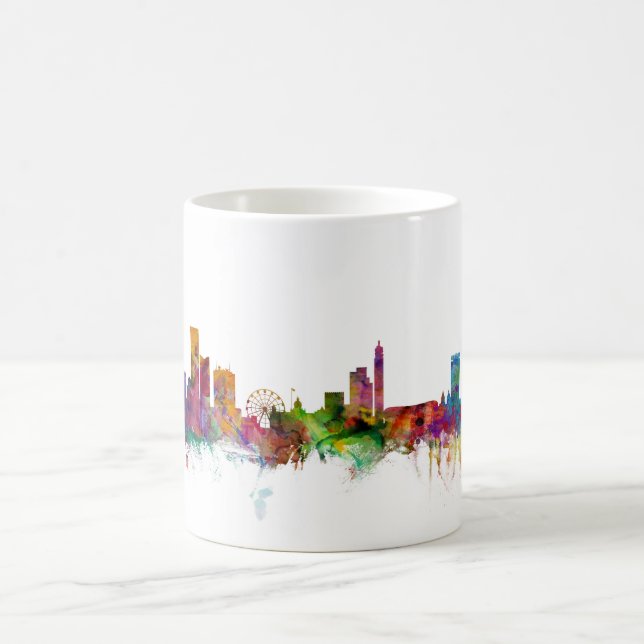 Birmingham England Skyline Coffee Mug (Center)